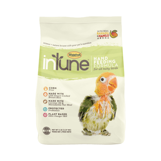 InTune Natural - Handfeeding Formula for All Birds | 2.27kg